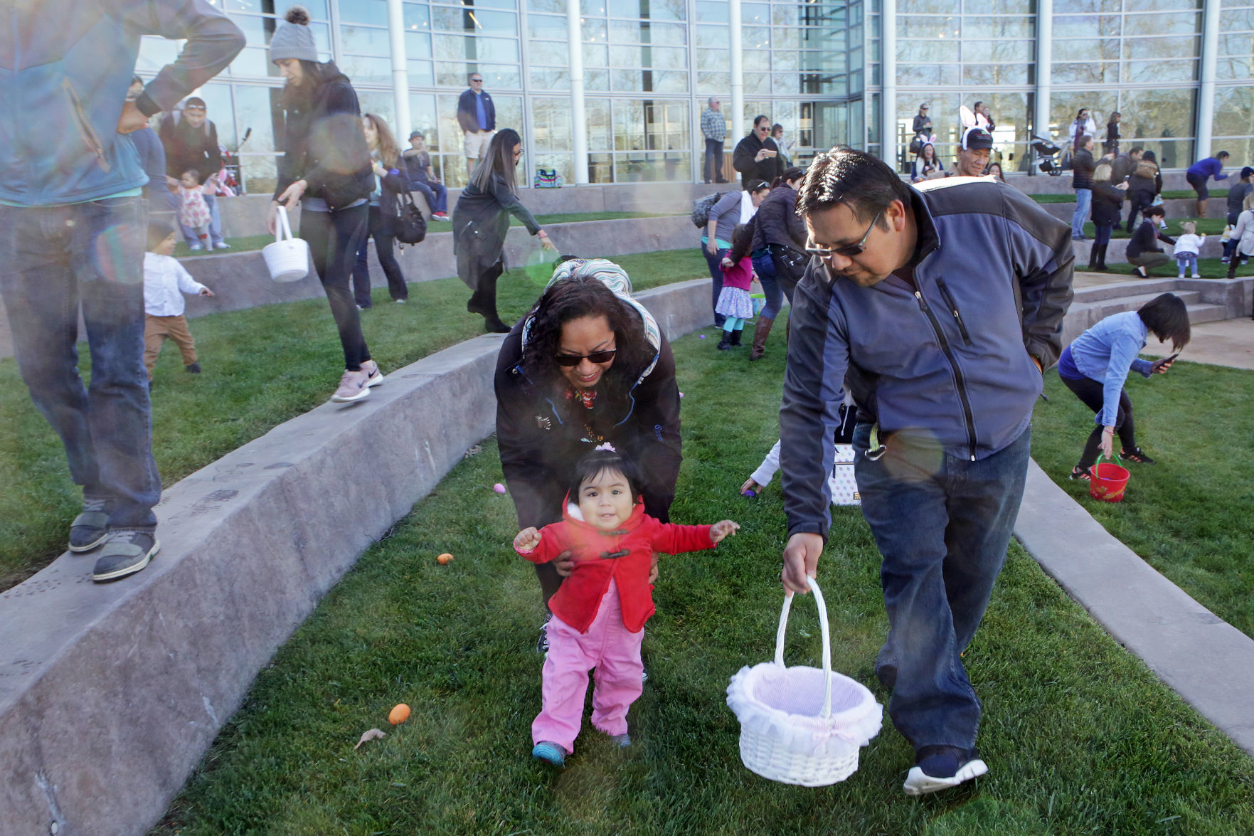 Easter egg hunt at Copia